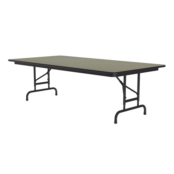 CFA Adjustable HPL Folding Tables 36x96 Savannah Sand